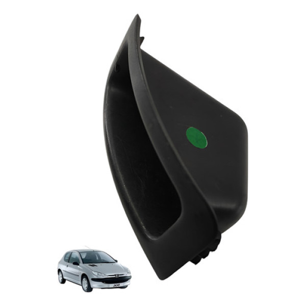 Acabamento Moldura Porta Treco Peugeot 206 2006 2007 Preto