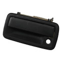 Macaneta Externa Porta Traseira Esquerda Gm S10 1995 2011 Preto