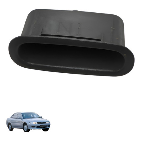 Porta Objetos Traseira Direita Lancer 1997 2001 Preto