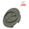  Calota Central Roda Jac J5 2011 2015 Cinza