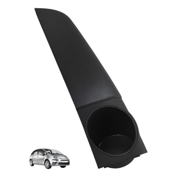 Porta Copos Traseira Direita Citroen C4 Picasso 2011 2012 Preto