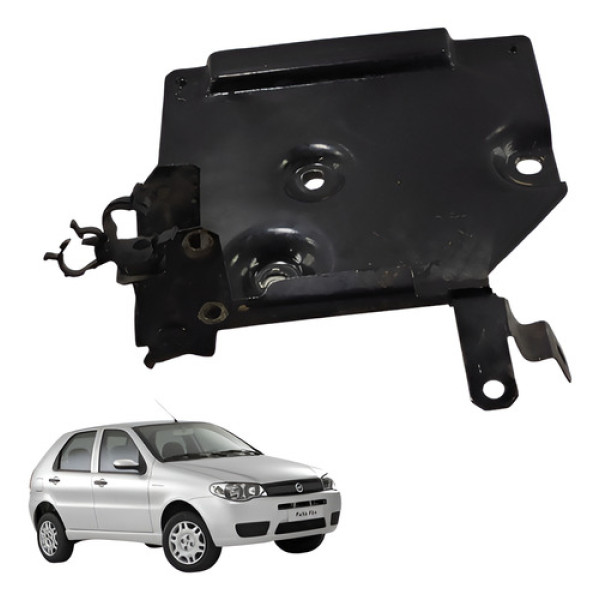 Tampa Suporte Caixa Bateria Fiat Palio 2007 2008 Preto