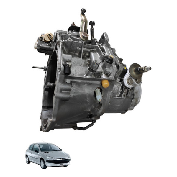 Caixa Cambio Manual Peugeot  206 1.0 16v 2006 2007