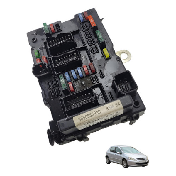 Modulo Caixa Bsm Fusivel Peugeot 307 2.0 16v 2005 2006