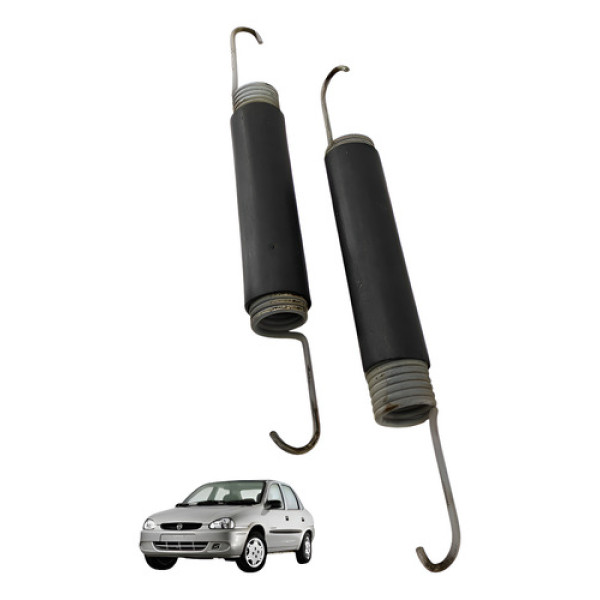 Par Molas Tampa Traseira Chevrolet Corsa Classic 1998 2006