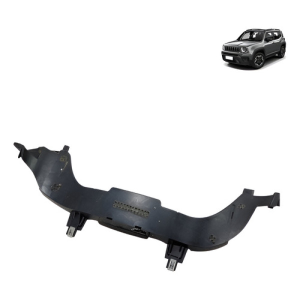 Acabamento Painel Coluna Direcao Jeep Renegade 2015 2020 Preto