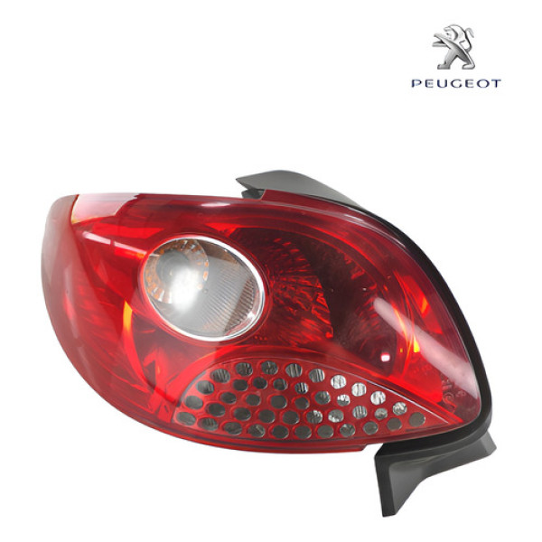 Lanterna Luz Traseira Esquerda Peugeot 207 Sedan 2009 2013 Esquerdo Vermelho
