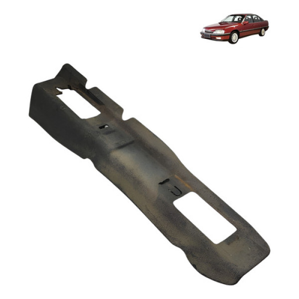 Moldura Acabamento Direito Trilho Banco Omega 1992 1993 Preto