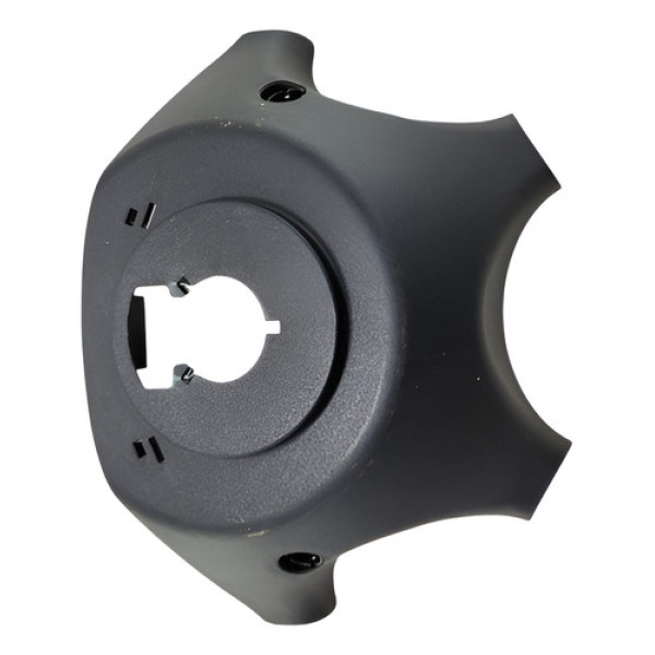 Moldura Acabamento Volante Land Rover Freelander 1 2003 2007 Preto Lisa