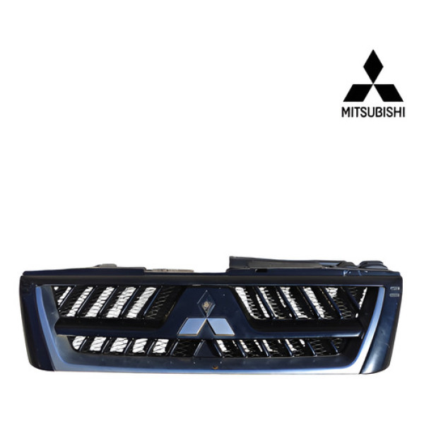 Grade Dianteira Radiador Mitsubishi Pajero 2001 Detalhe Fosco