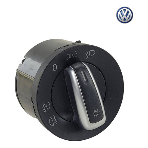 Comando Botão Luz Farol Volkswagen Jetta 2007 2011