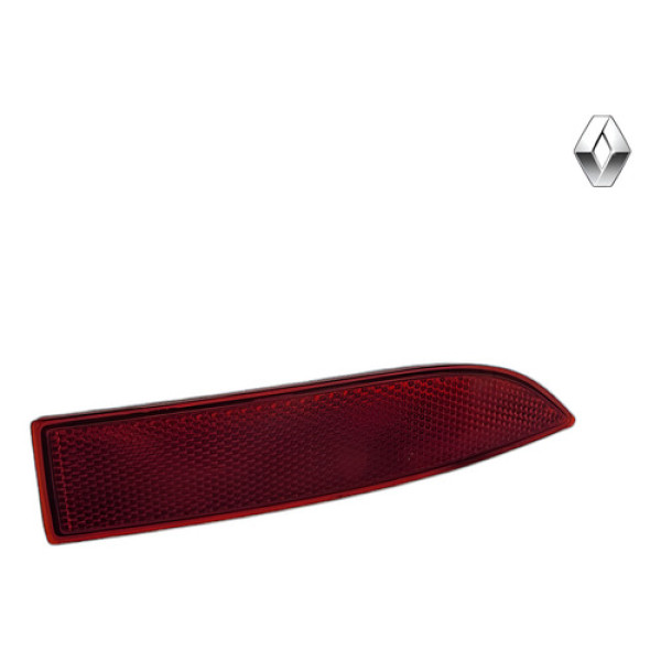 Refletor Olho Gato Traseiro Direito Renault Logan 2017 2019 Vermelho
