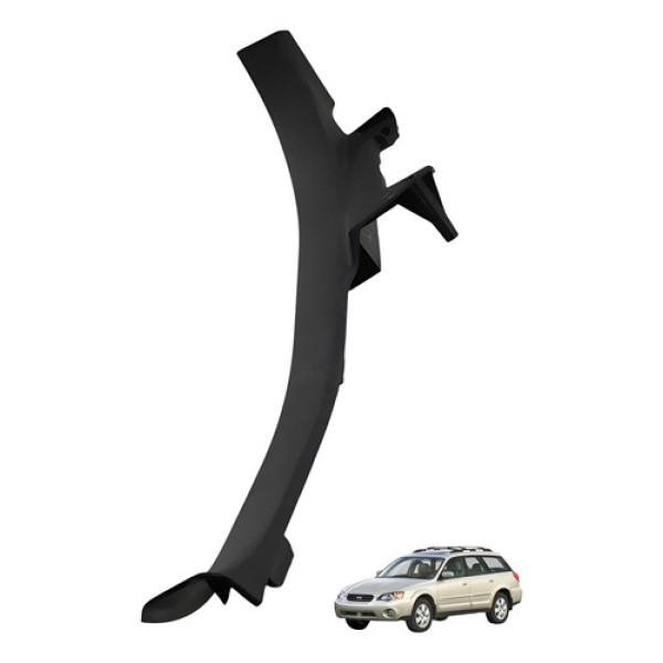 Soleira Traseira Porta Direita Subaru Outback 2006 Usado Preto