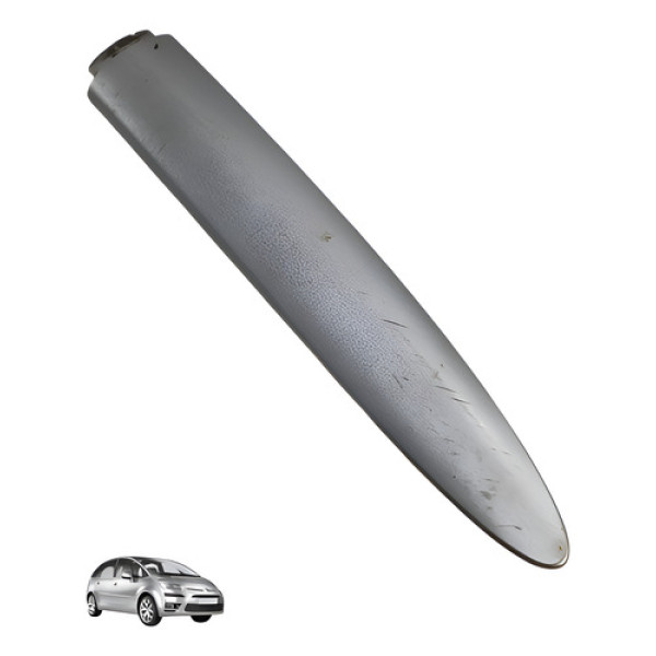 Tampa Moldura Acabamento Rack Direita C4 Picasso 2011 2012 Prateado