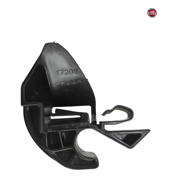 Presilha Traseira Esquerda Tampa Bagagito Fiat Punto 2011 Preto