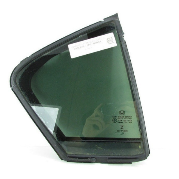 Vidro Fixo Traseiro Direito Honda Civic Lxs 2012 Original