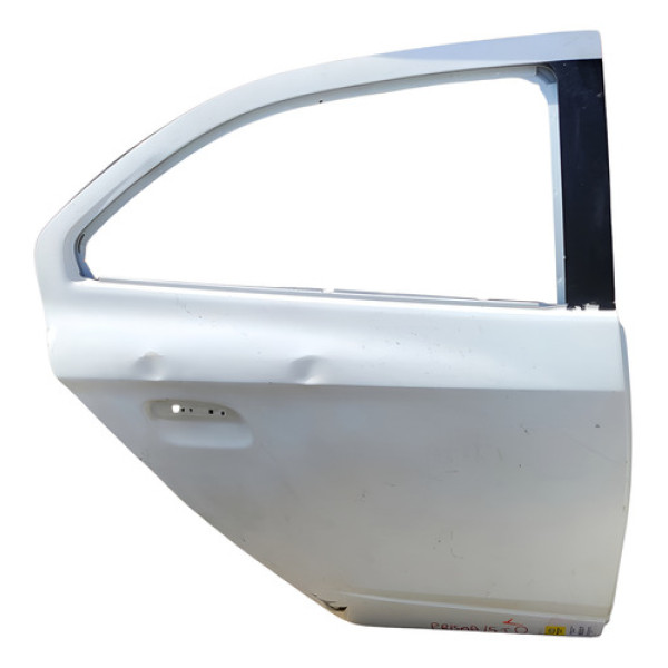 Porta Lateral Traseira Direita Renault Prisma 2015 Traseira Direita Cinza