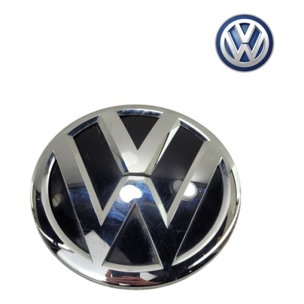 Emblema Tampa Traseira Central Volkswagen Amarok 2017 2021