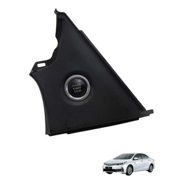 Moldura Botao Start Stop Toyota Corolla 2020 2023
