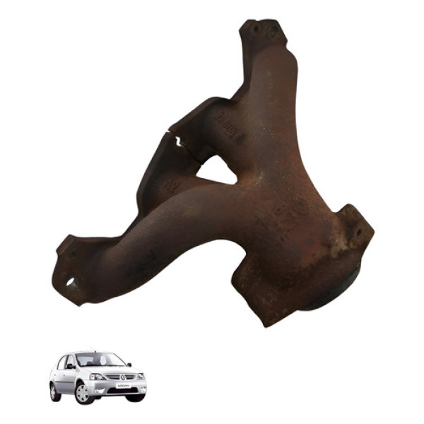 Coletor Escapamento Renault Logan Sandero 1.0 16v 2010 2011