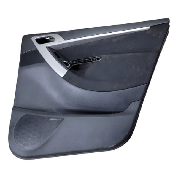 Forro Porta Traseiro Direito Citroen C4 Picasso 2009 2014 Preto