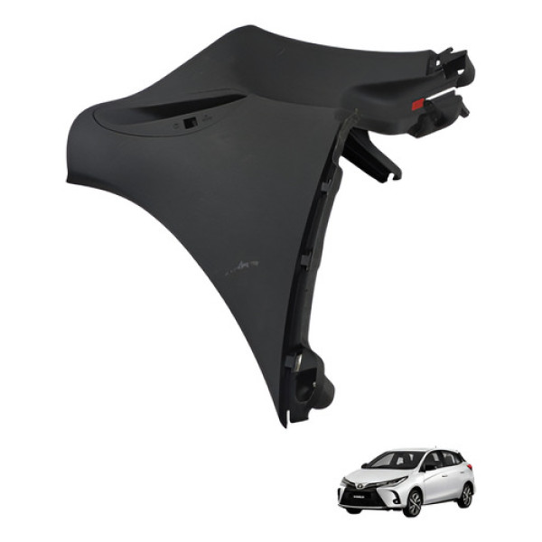 Acabamento Interno Dianteiro Direito Yaris 2019 2021 Preto
