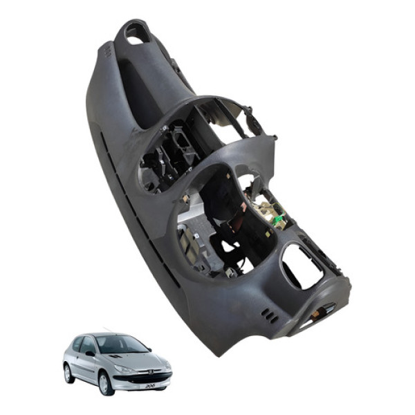 Capa Painel Tabelier Peugeot 206 1.0 16v 2006 2007 Preto
