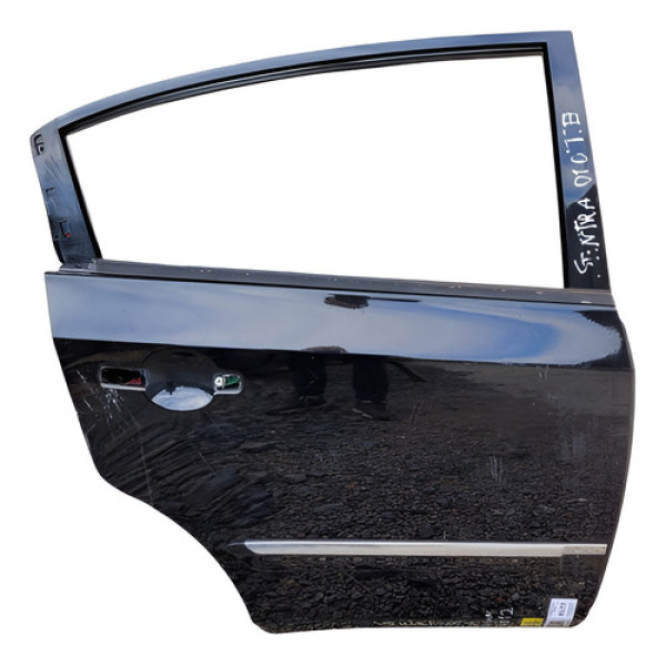 Dobradica Porta Traseira Direita Nissan Sentra 2004  2006 Traseira Direito Preto