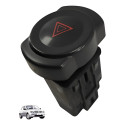 Botao Comando Pisca Alerta Renault Logan 2010 2011 Preto
