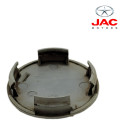  Calota Central Roda Jac J5 2011 2015 Cinza