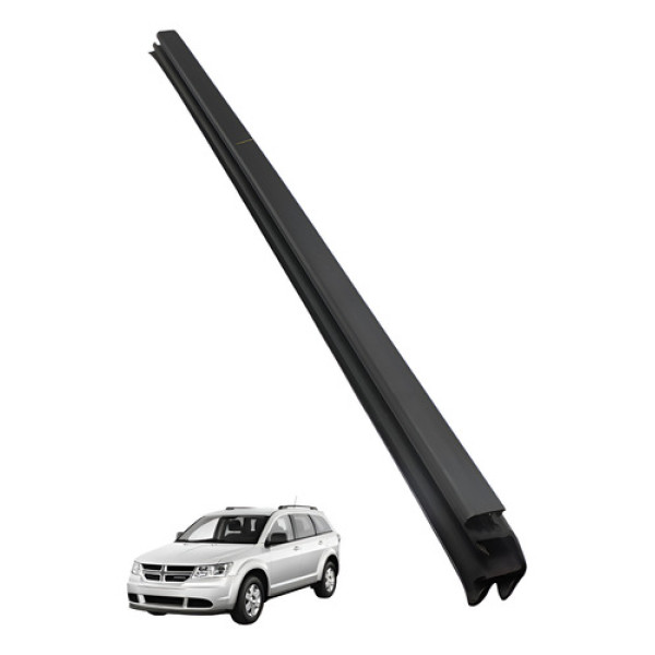Guia Vidro Porta Traseira Direita Dodge Journey 2010 Usado Preto