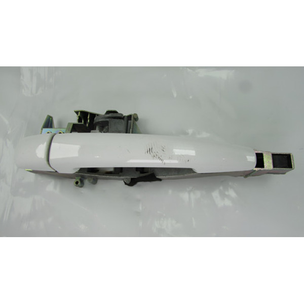 Maçaneta Externa Direita  308 15 Peugeot Original ( Riscada) Branco