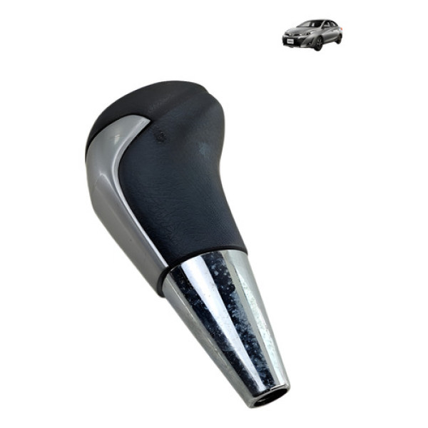 Manopla Alavanca Cambio Toyota Yaris 2019 2021 Preto