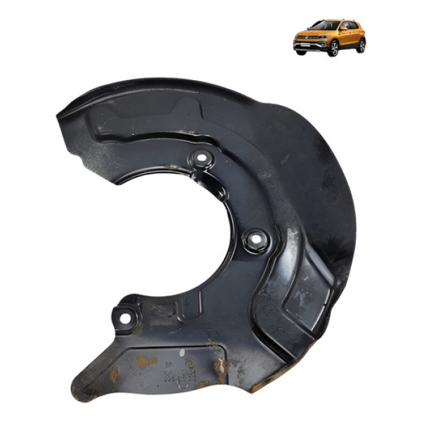 Espelho Disco Freio Dianteiro Direita Tcross 2021 2022 Preto