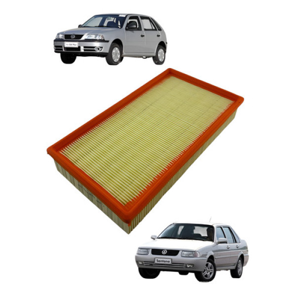 Filtro Ar Motor Gol Parati Saveiro Santana 1.0 1.6 1.8 2.0