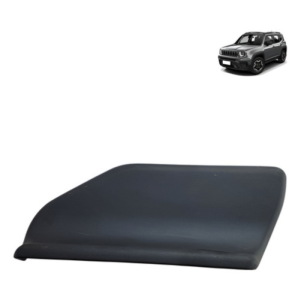 Moldura Acabamento Banco Esquerdo  Jeep Renegade 2015 2020 Preto