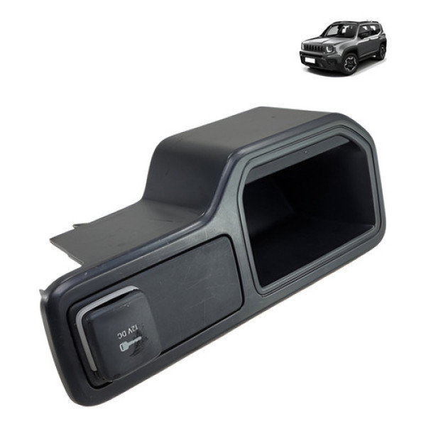 Acabamento Porta Objetos Jeep Renegade 2015 2020