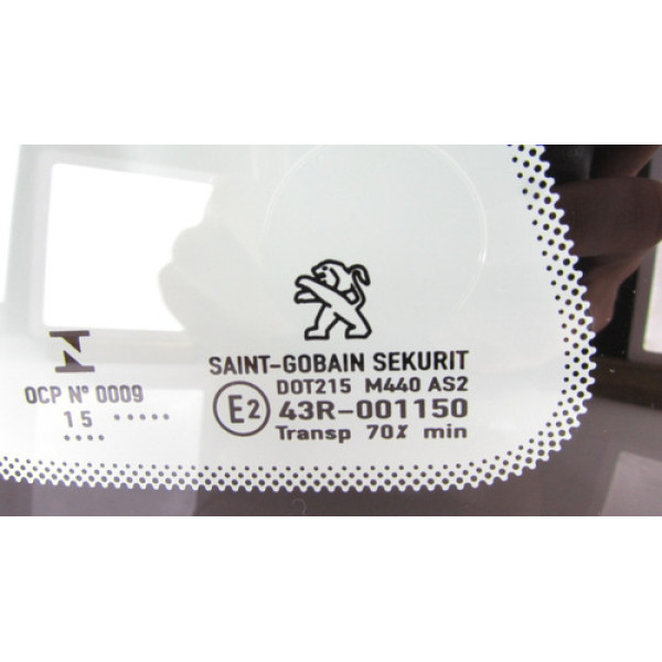 Vidro Fixo Traseiro Dir Peugeot 2008 Allure 2016 Original