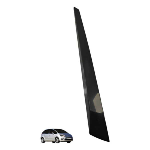 Friso Traseiro Esquerdo Citroen C4 Picasso 2.0 2010 2011 - Preto