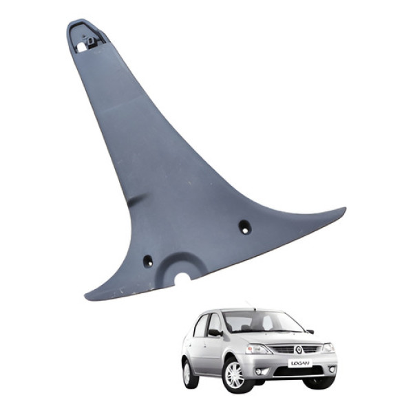 Acabamento Coluna Direito Renault Logan 2007 2010 Usado