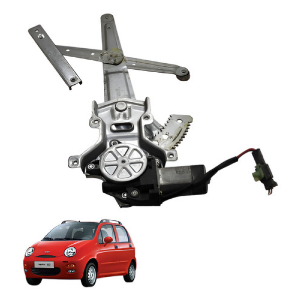 Maquina Vidro Porta Traseira Direita Chery Qq 2010