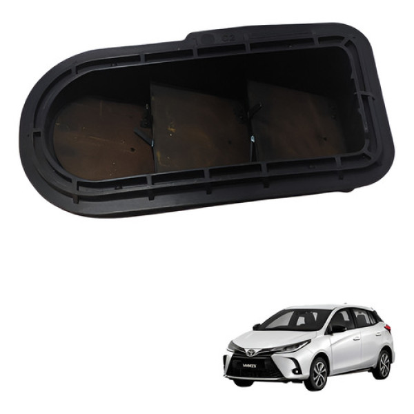 Difusor Grade Ar Traseiro Toyota Yaris 2019 2021