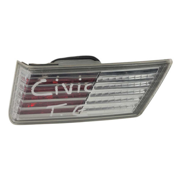 Lanterna Traseira Esquerda Tampa Honda Civic 2012 Esquerdo/motorista Prateado