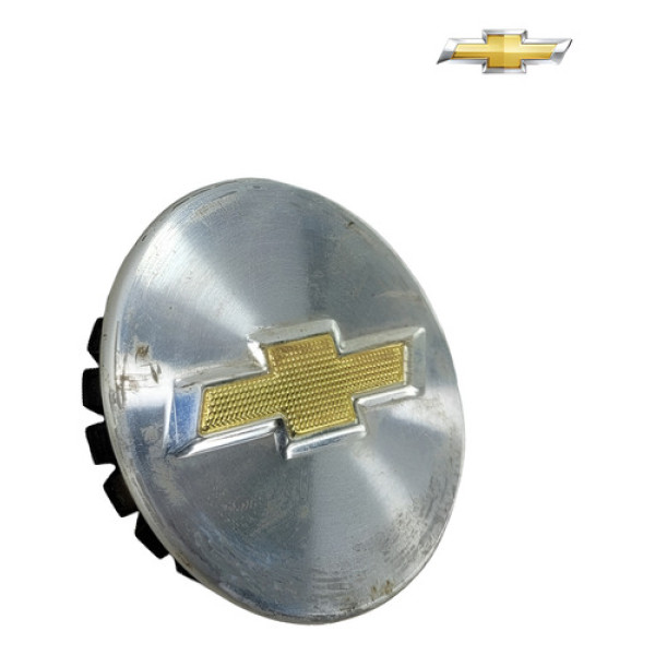 Calota Miolo Central Roda Chevrolet Cruze 2012 2014 Prateado