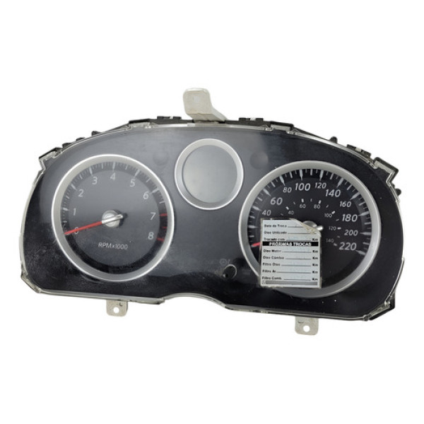 Painel Instrumento Velcimatro Nissan Sentra 2.0 2008 2012 Branco