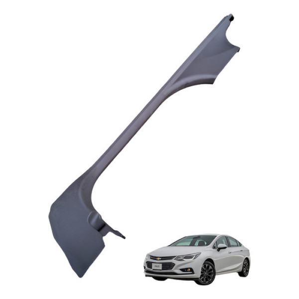 Soleira Dianteira Esquerda Chevrolet Cruze 2016 2019 Usado Cinza-escuro