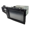 Central Multimídia Honda Fit Dvd Android Gps  2015 2021 Preto