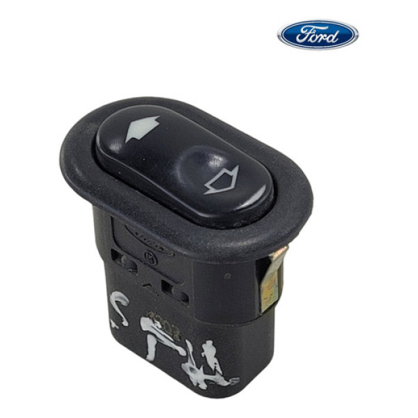 Botao Vidro Eletrico Ford Fiesta 2003 2007 Dianteiro Direito