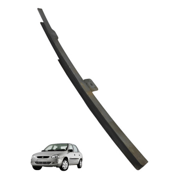 Guia Vidro Porta Traseira Direita Corsa Classic 2002 2003 Cinza-escuro