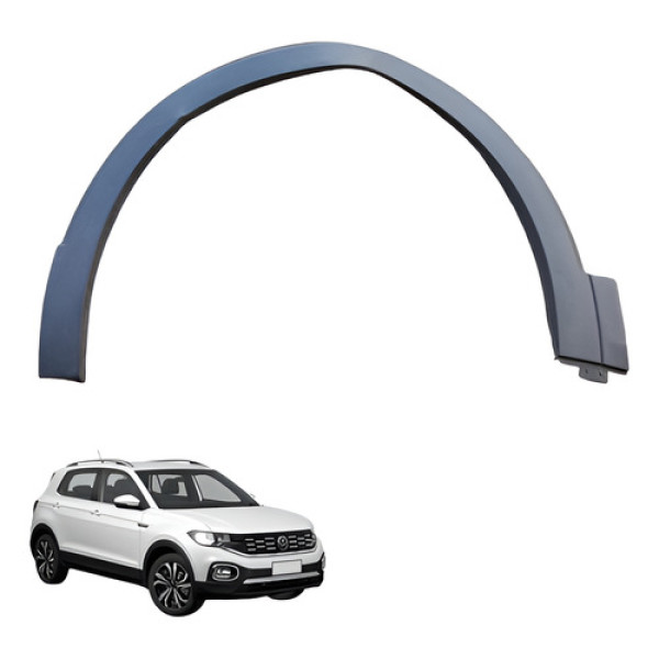 Moldura Roda Paralama Volkswagen Tcross 2022 Usado Cinza-escuro